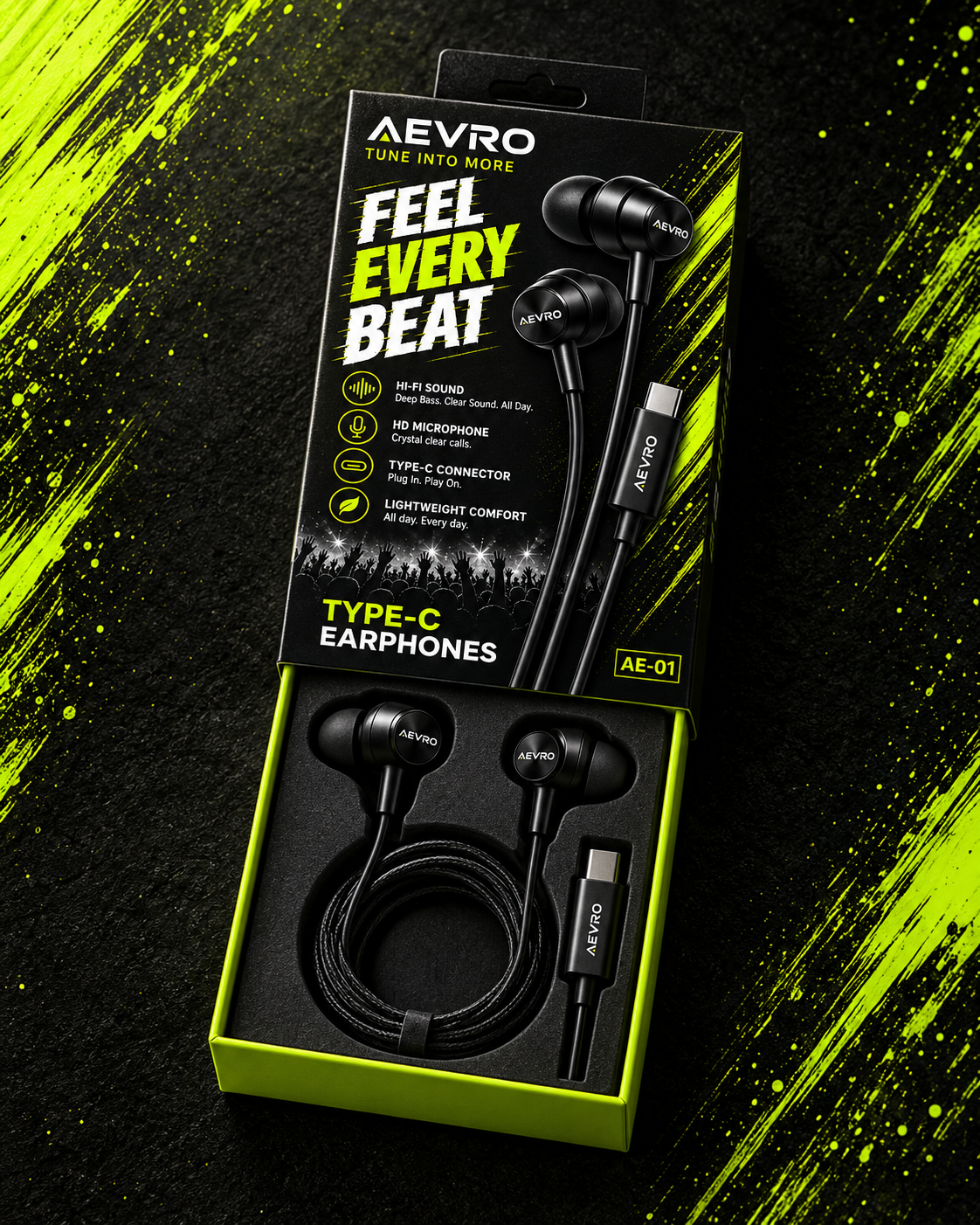 AEVRO Type-C earphones