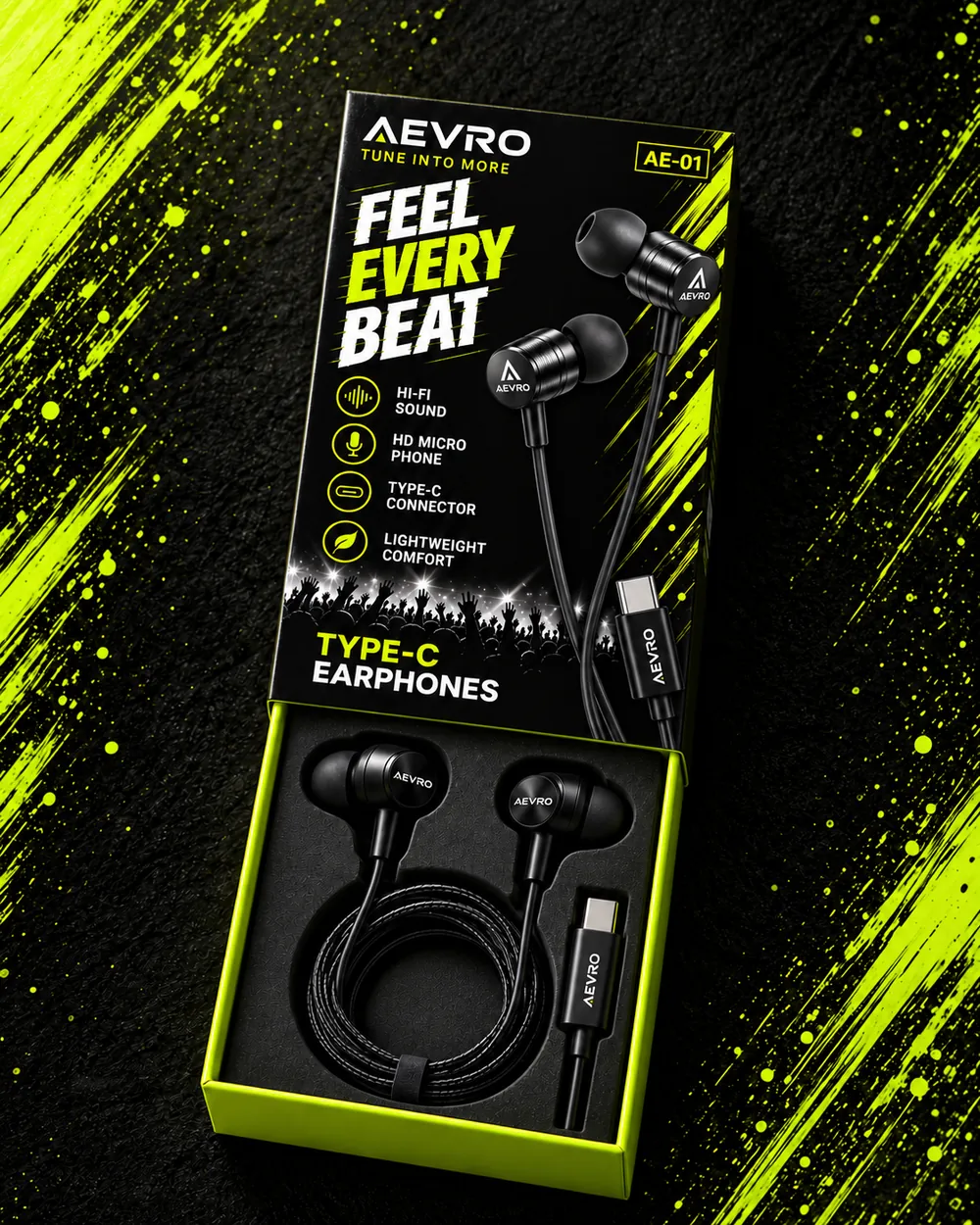 AEVRO Type-C earphones