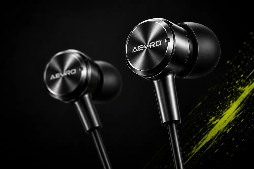 AEVRO metallic Type-C earphone earbuds
